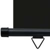 48424 vidaXL Balcony Side Awning 57.1"x98.4" Black