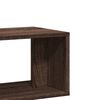 vidaXL TV Cabinet Brown oak Engineered wood Standard TV Cabinet