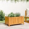 vidaXL Garden Planter Natural Wood Solid Acacia Wood