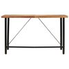 vidaXL Bar Table Natural wood Solid Acacia wood Large Durable