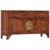vidaXL Sideboard Brown Solid Acacia Wood Large Sideboard Rectangular