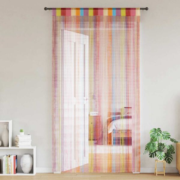 vidaXL String Curtains 2 pcs Multicolour 39.4x98.4"