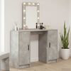 vidaXL Dressing Table with Storage Light Grey 40.16 x 12.99 x 53.15 in