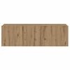 vidaXL TV Cabinet Set of 3 Artisan Oak Engineered Wood Standard