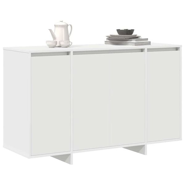 vidaXL Sideboard White 120 x 41 x 75 cm Engineered wood