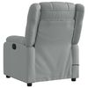 vidaXL Electric Massage Recliner Chair Light gray