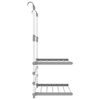 vidaXL Drying Rack for Balcony 21.3"x9.8"x16.5" Aluminum