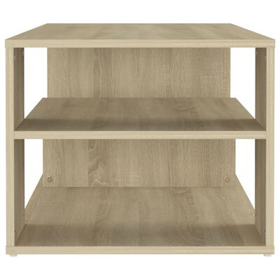 vidaXL Coffee Table Sonoma Oak 39.4"x19.7"x15.7" Engineered Wood