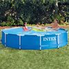 INTEX Pool Blue PVC Large Durable Round Portable Above Ground Pool