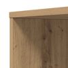 vidaXL Narrow Bathroom Cupboard Artisan Oak Engineered wood Slim, tall