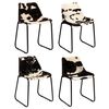 vidaXL Dining Chair Set of 4 Multicolor