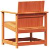vidaXL Garden Lounge Set Wax brown Solid pine wood Standard Durable