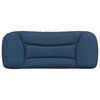 vidaXL Headboard Cushion Blue 100% polyester 39.4 in Headboard Cushion
