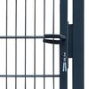 vidaXL Fence Gate Steel 39.4"x78.7" Anthracite