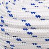 vidaXL Boat Rope White 0.79 " 164.0 ' Polypropylene