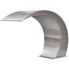 vidaXL Pool Fountain Silver Stainless steel (SS 304) Medium Durable