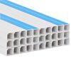 vidaXL Cable Trunking Self-Adhesive 0.8"x0.4" 98.4' PVC