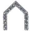 vidaXL Garland Silver PVC 65.6 feet Christmas Garland Other