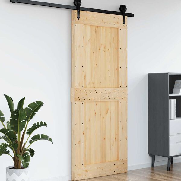 vidaXL Door NARVIK 37.4"x82.7" Solid Wood Pine