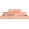 vidaXL Planter 32.7x32.7x10.6" Solid Wood Douglas