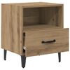 vidaXL Bedside Cabinet Artisan Oak 15.75 x 13.78 x 18.70 in