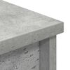 vidaXL Highboard Concrete grey Engineered wood Tall Modern