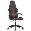 vidaXL Gaming Chair Black Faux leather, metal, plywood Standard