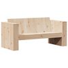 vidaXL Garden Lounge Set Natural Pine Solid Pine Wood Standard Modular