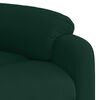vidaXL Electric Massage Recliner Chair Dark Green