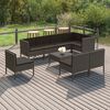 vidaXL Garden Lounge Set Grey