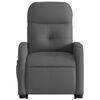 vidaXL Stand Up Massage Recliner Chair Dark grey