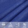vidaXL Sunshade Sail 1.75 oz/ft&sup2; Blue 6.6x11.5' HDPE
