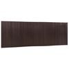 vidaXL Room Divider Dark Brown 65.0x236.2" Bamboo