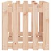 vidaXL Garden Raised Bed Natural Wood Solid Pine Wood 59.1x19.7x19.7 in