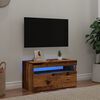 vidaXL TV Cabinet Old wood Engineered wood Medium TV Cabinet