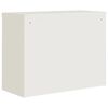 vidaXL File Cabinet White Powder-coated steel 35.4 x 15.7 x 43.3 in