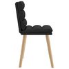 vidaXL Dining Chair Set of 6 Black