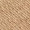vidaXL Area Rug Natural Woven ring-spun jute with latex backing