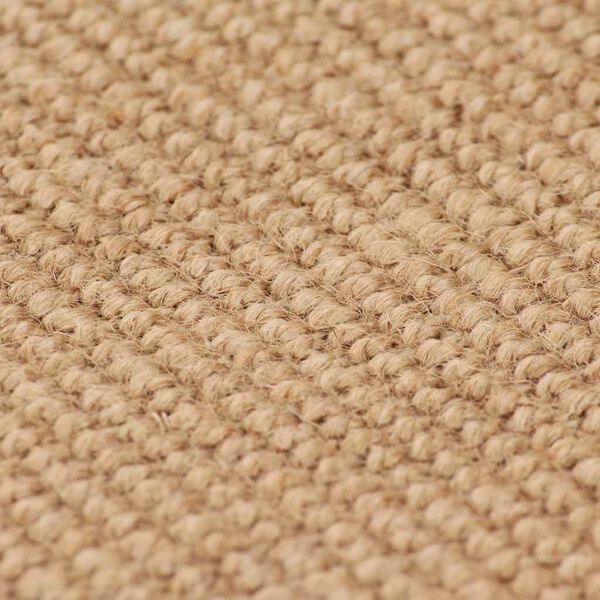 vidaXL Area Rug Natural Woven ring-spun jute with latex backing