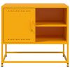 vidaXL TV Cabinet Mustard yellow Steel TV Cabinet Rectangular