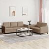 vidaXL Sofa Set Cappuccino