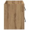 vidaXL Bathroom Sink Cabinet Artisan Oak 80x38,5x48 cm Engineered Wood