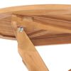 vidaXL Garden Table Teak Fine sanded teak hardwood with water-based finish