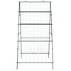vidaXL Garden Trellis Set of 2 Green Steel with PE coating, PP, PE Large