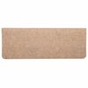vidaXL Stair Mat Set of 30 Beige Needle felt fabric (95% PES, 5% PP)