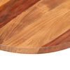 vidaXL Table Top Solid Wood Acacia Round 0.98"-1.06" 15.7"