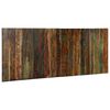 vidaXL Headboard Multicolor Solid reclaimed wood Full Industrial