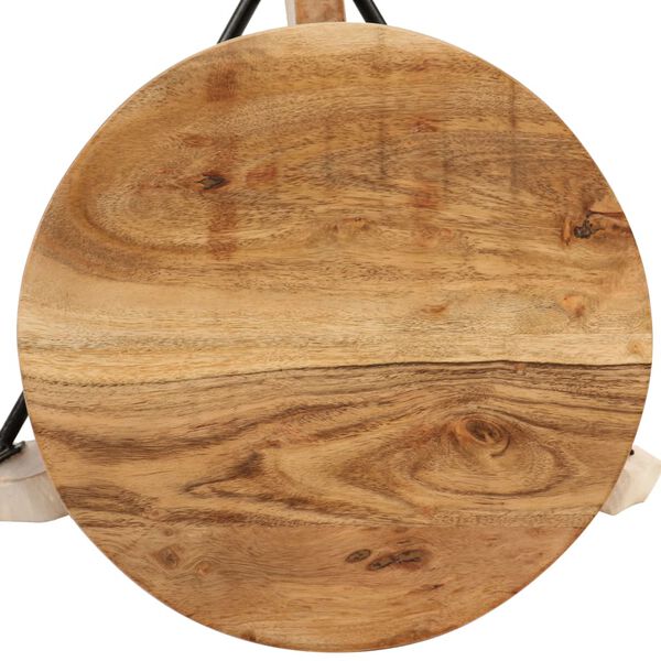 vidaXL Bar Chairs 2 pcs Solid Acacia Wood