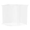 vidaXL Hanging Mosquito Net 156 Mesh White 86.6x47.2x59.1"