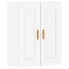 vidaXL Wall Mounted Cabinet Set of 2 White Engineered wood